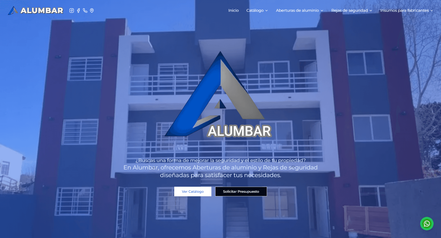 Landing Page Aberturas